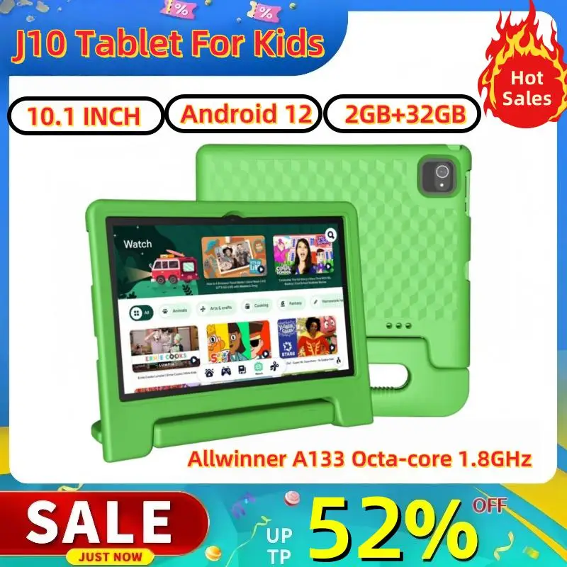 Подарочный силиконовый чехол 10,1 дюйма, Android 12, планшет для детей Allwinner A33, восьмиядерный процессор, 2 ГБ/4 ГБ ОЗУ, 32 ГБ/64 ГБ ПЗУ, 6000 мАч, Type-C
Подарочный силиконовый чехол 10,1 дюйма, Android 12, планшет для детей Allwinner A33, восьмиядерный процессор, 2 ГБ/4 ГБ ОЗУ, 32 ГБ/64 ГБ ПЗУ, 6000 мАч, Type-C
