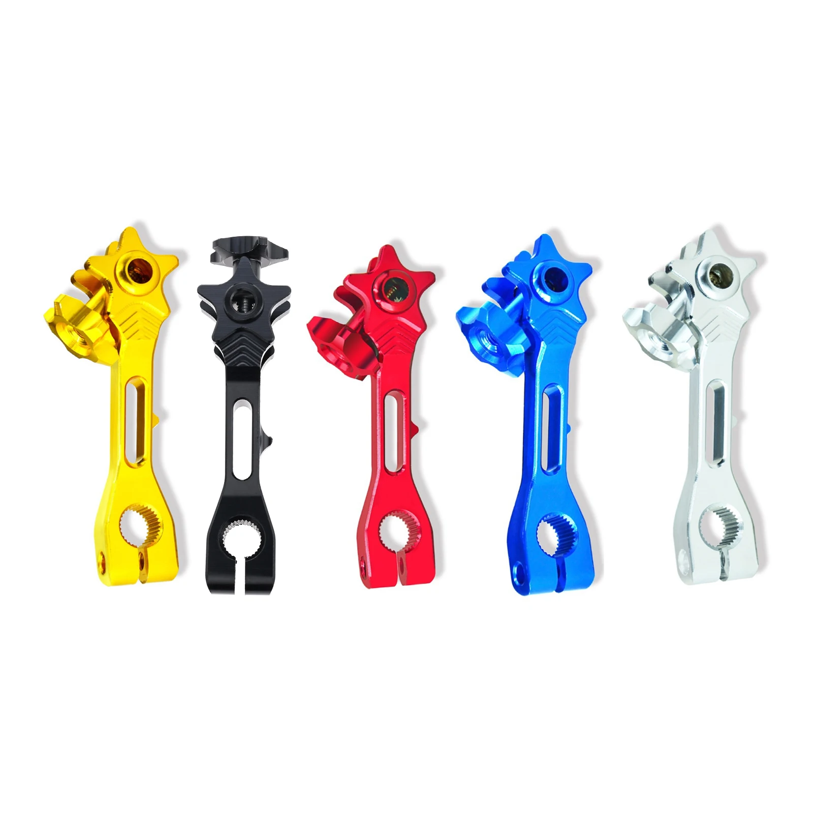 Motorcycle CNC Rocker Arm Rear Brake Adjustable Tension Lever Pit Dirt Bike ATV Motorbike Universal Modification Accessory Parts
Motorcycle CNC Rocker Arm Rear Brake Adjustable Tension Lever Pit Dirt Bike ATV Motorbike Universal Modification Accessory Parts