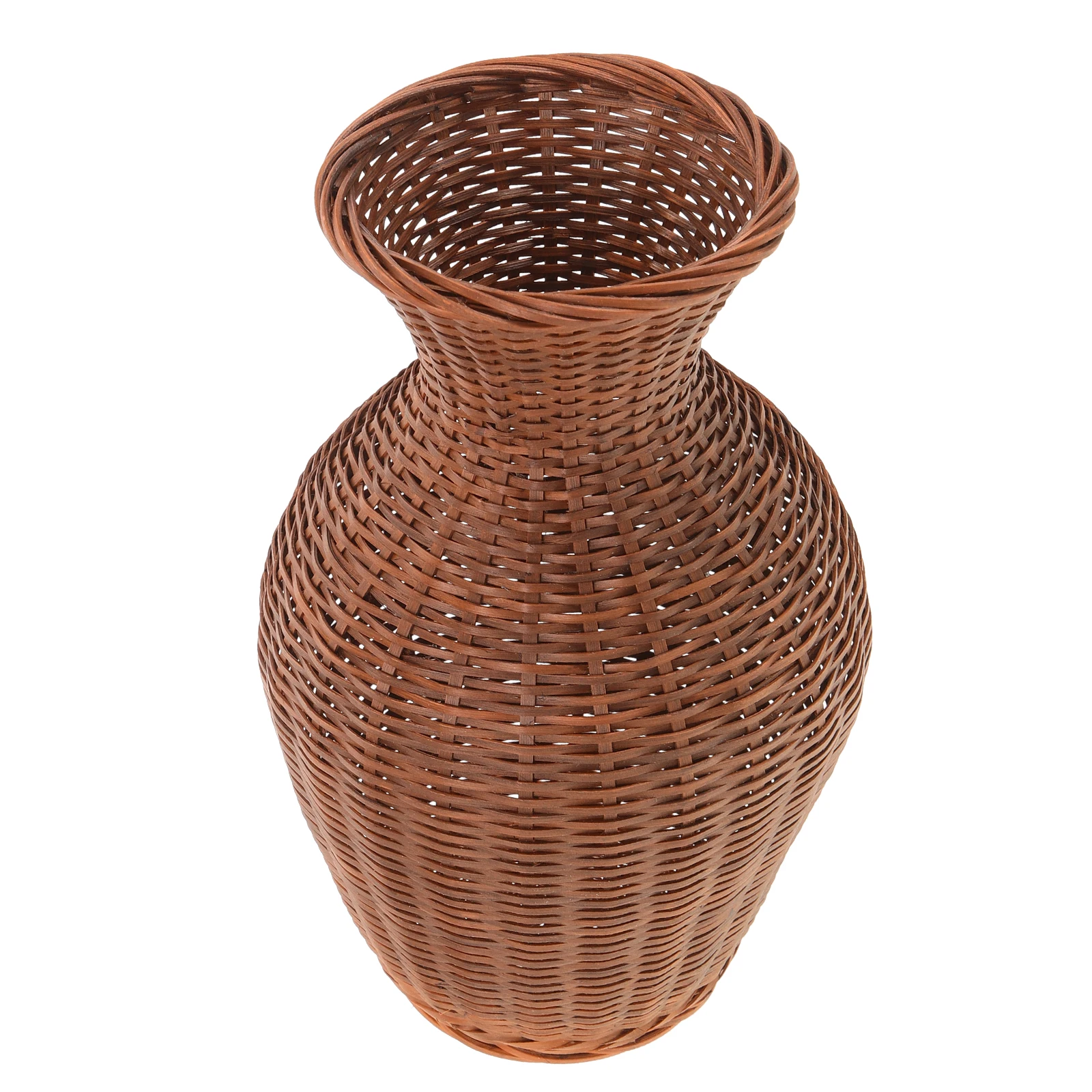 Bamboo Woven Vase Rustic Style Flower Arrangement Container Desktop Decorative Planter For Dried Artificial Flowers Handmade
Bamboo Woven Vase Rustic Style Flower Arrangement Container Desktop Decorative Planter For Dried Artificial Flowers Handmade