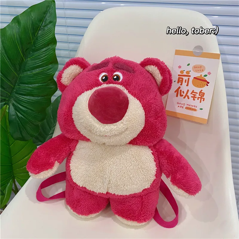 Disney Anime Periphery Lotso Plush Bag Cartoon Cute Girl Student Backpack One Shoulder Storage Bag Wallet Children's Day gifts
Disney Anime Periphery Lotso Plush Bag Cartoon Cute Girl Student Backpack One Shoulder Storage Bag Wallet Children's Day gifts