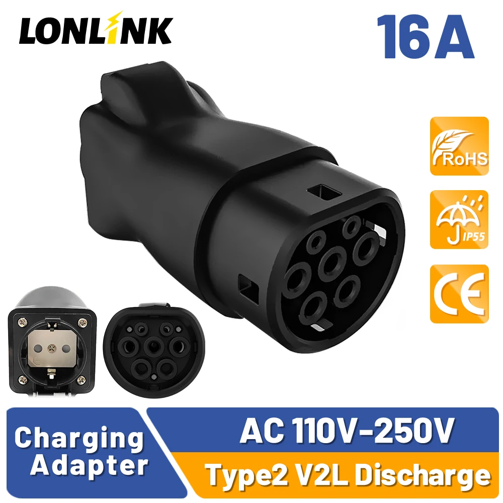 V2L Discharger For Type2 Car Discharge EV Cable Adapter Support MG BYD Kia Hyundai Discharge V2L V2L Vehicle to Load Type2
V2L Discharger For Type2 Car Discharge EV Cable Adapter Support MG BYD Kia Hyundai Discharge V2L V2L Vehicle to Load Type2