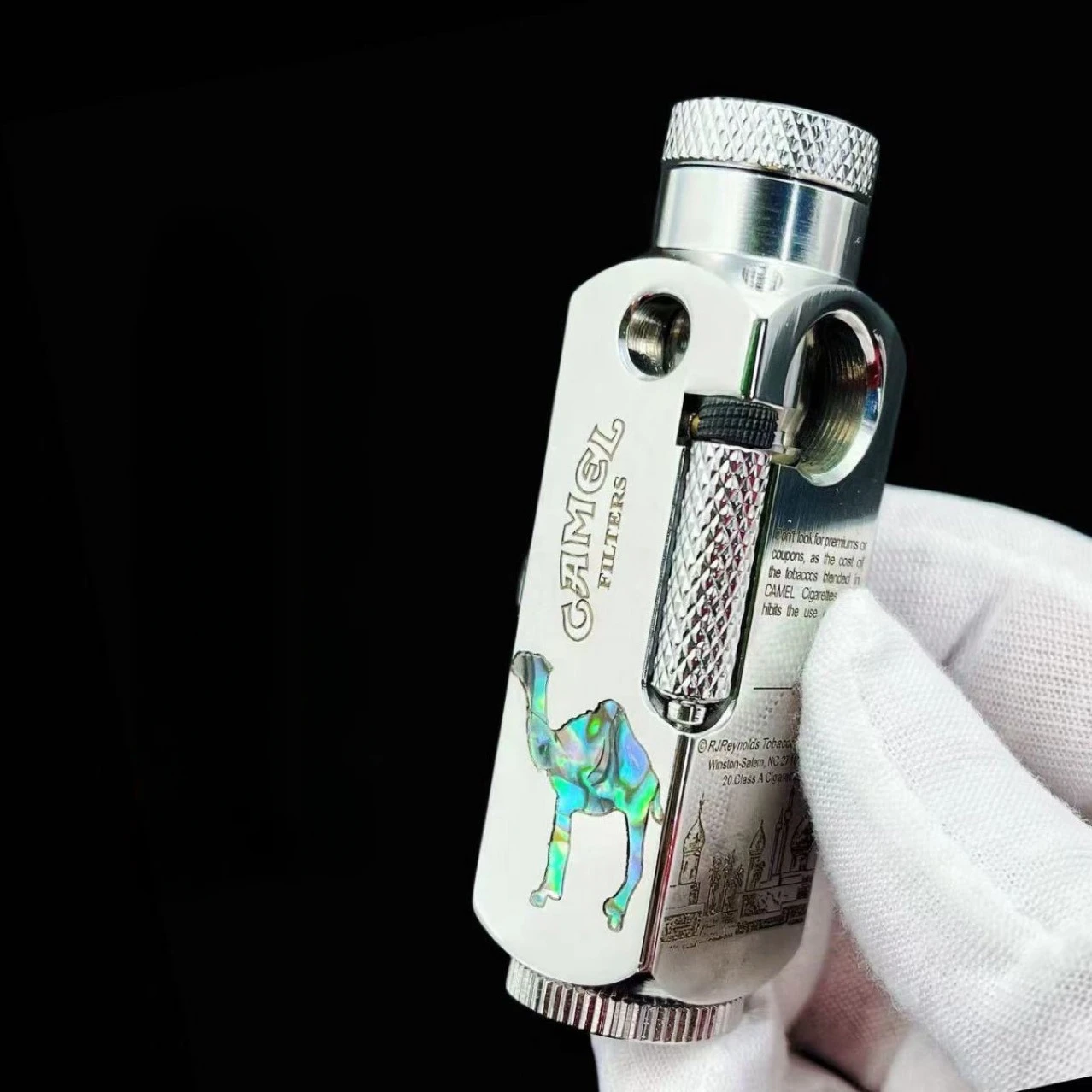 Hand-Made Kerosene Lighter Flamidor Heavy Vintage Brass Grinding Wheel Flint Gasoline Lighters Men's Smoking Gifts No Box
Hand-Made Kerosene Lighter Flamidor Heavy Vintage Brass Grinding Wheel Flint Gasoline Lighters Men's Smoking Gifts No Box