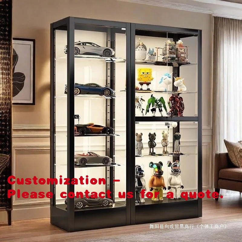 Customize.Glass Cabinet Transparent Display Cabinet Wine Cabinet Figurine Cabinet Glass Display Cabinet Dustproof Household
Customize.Glass Cabinet Transparent Display Cabinet Wine Cabinet Figurine Cabinet Glass Display Cabinet Dustproof Household
