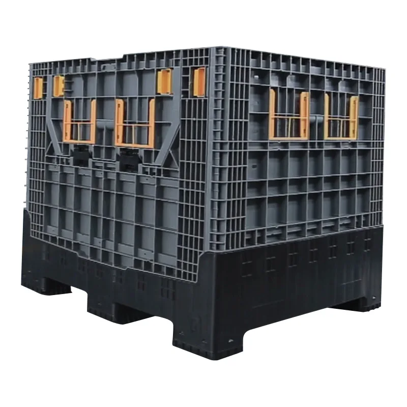 1200*1000*1000mm Heavy Duty Foldable Collapsible Container/ Pallet Boxes/plastic Storage Pallet Box
1200*1000*1000mm Heavy Duty Foldable Collapsible Container/ Pallet Boxes/plastic Storage Pallet Box