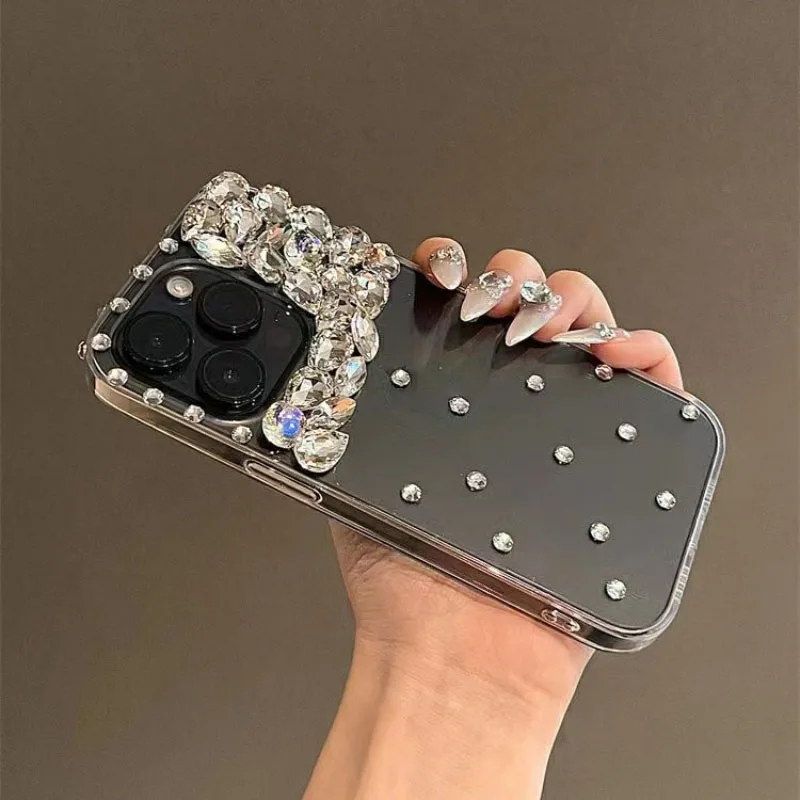 Bling Diamond Glitter Phone Case Luxury Thin Protective Cover For Iphone XR X Plus 15 14 13 12 11 Pro Max
Bling Diamond Glitter Phone Case Luxury Thin Protective Cover For Iphone XR X Plus 15 14 13 12 11 Pro Max