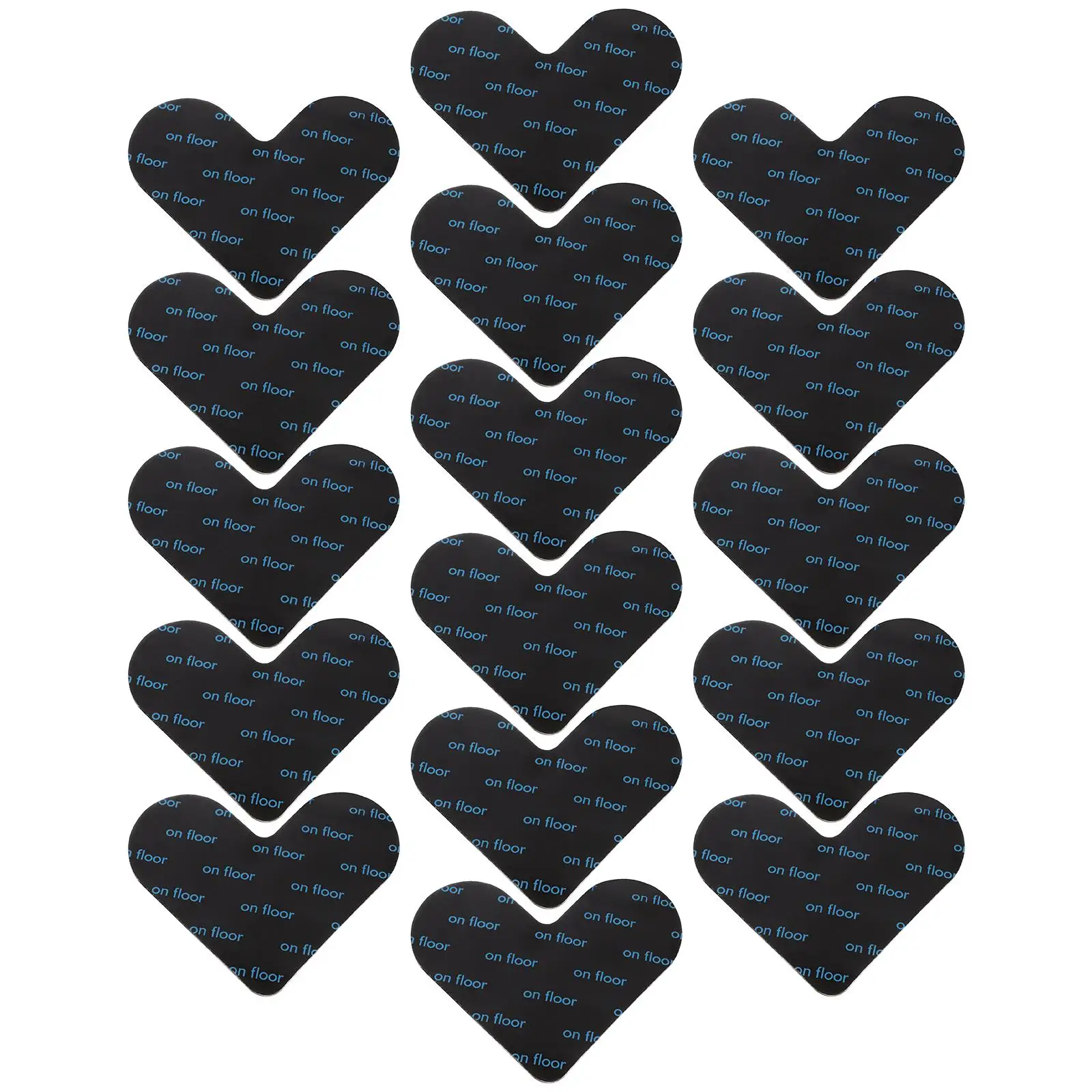 16 Pcs Black Heart Shaped Anti Slip Carpet Tape Double Sided 95x75mm Fixes Carpets Safely Home Office School Kitchen
16 Pcs Black Heart Shaped Anti Slip Carpet Tape Double Sided 95x75mm Fixes Carpets Safely Home Office School Kitchen