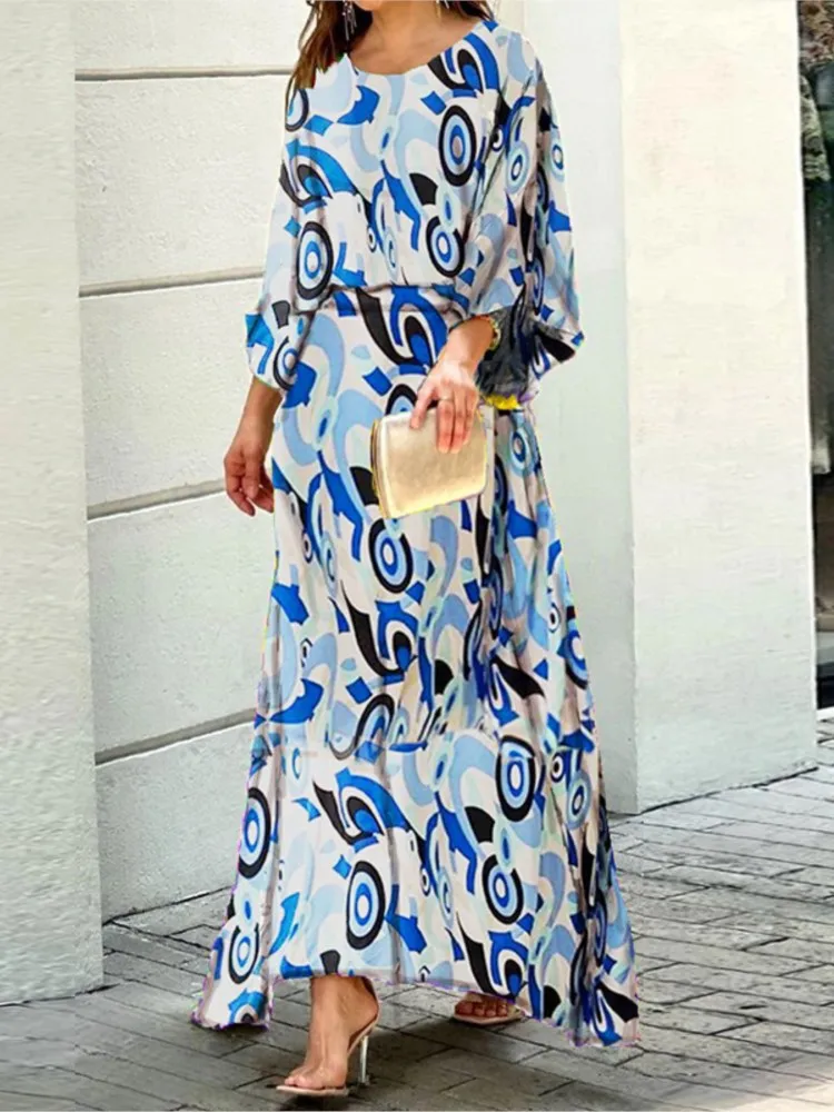 Fashion Women Printed Two Pieces Sets Spring Autumn O Neck Long Sleeve Tops + High Waist Long Skirts Sets Lady Casual Loose Suit
Fashion Women Printed Two Pieces Sets Spring Autumn O Neck Long Sleeve Tops + High Waist Long Skirts Sets Lady Casual Loose Suit