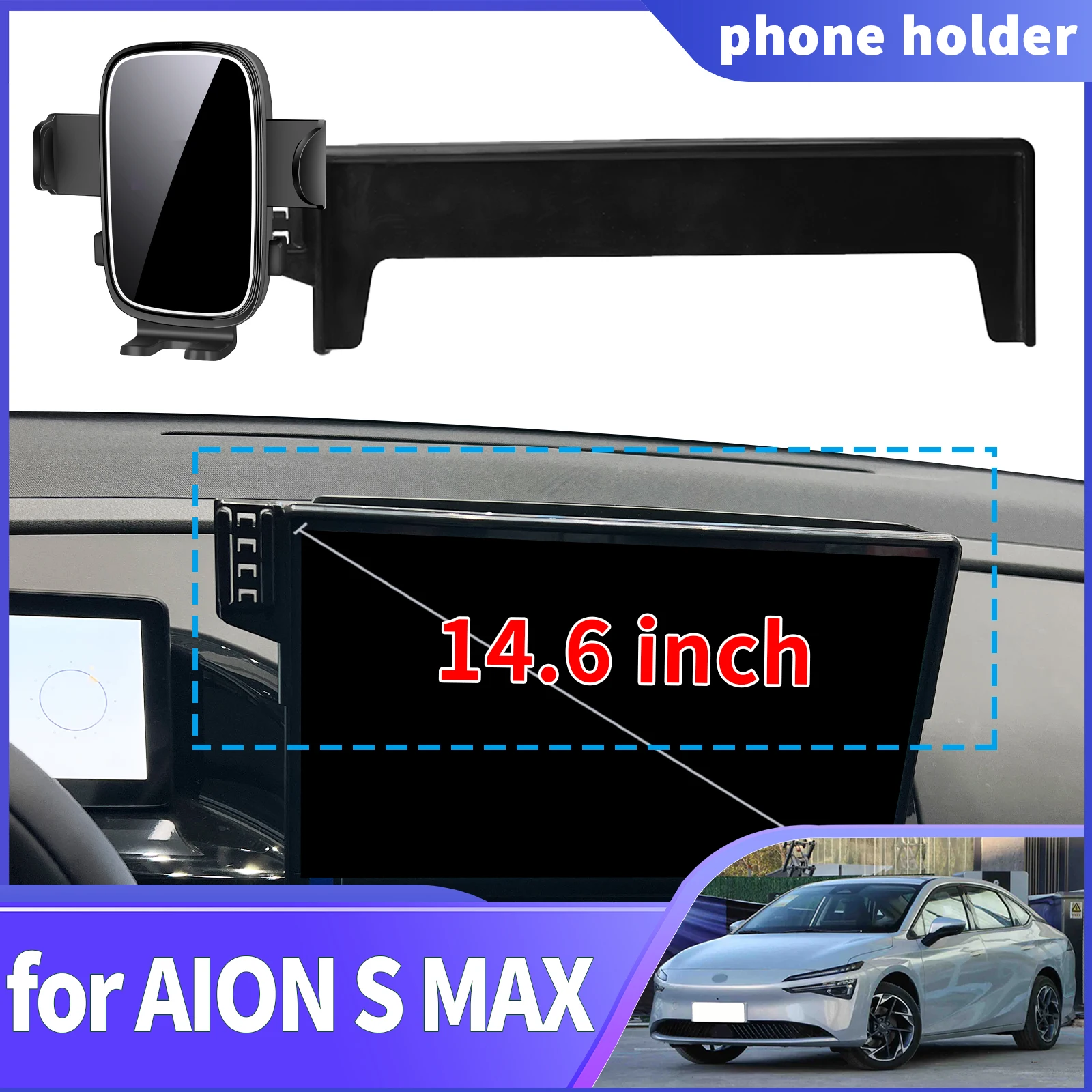 fit for AION S Max 14.6inches 2023 2024 2025 Navigation Phone Holder Mount Customized Car accessoires
fit for AION S Max 14.6inches 2023 2024 2025 Navigation Phone Holder Mount Customized Car accessoires