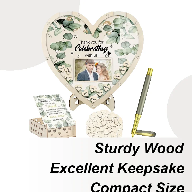 Wedding Guest Book Alternative Shelf Decoration Wooden Romantic Heart-Shaped Desk Centerpiece For Ceremony Beach Outdoor Bridal
Wedding Guest Book Alternative Shelf Decoration Wooden Romantic Heart-Shaped Desk Centerpiece For Ceremony Beach Outdoor Bridal