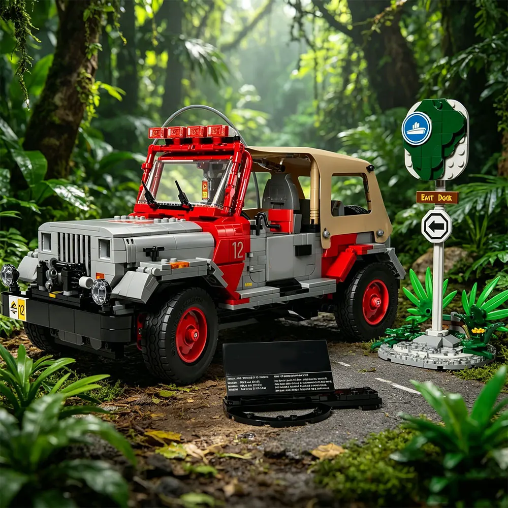 1924PCS Dinosaur Themed Jurassic Era Construction Car Building Block Classic Off-Road Vehicle Educational Toy Gift For Adult
1924PCS Dinosaur Themed Jurassic Era Construction Car Building Block Classic Off-Road Vehicle Educational Toy Gift For Adult