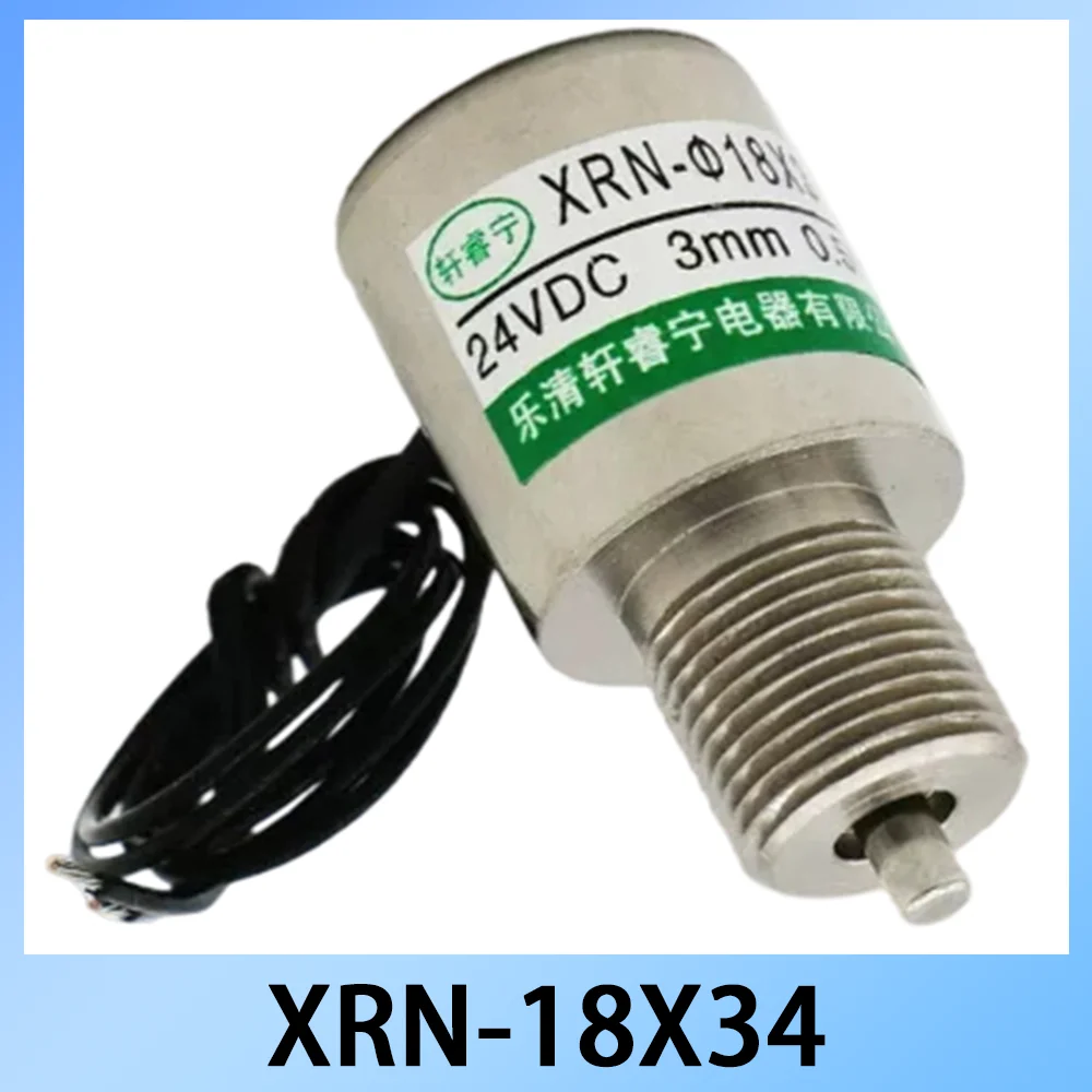 XRN-18X34 DC Tubular Solenoid 12V 24V Micro Push-Pull Electromagnet for Automation Control
XRN-18X34 DC Tubular Solenoid 12V 24V Micro Push-Pull Electromagnet for Automation Control