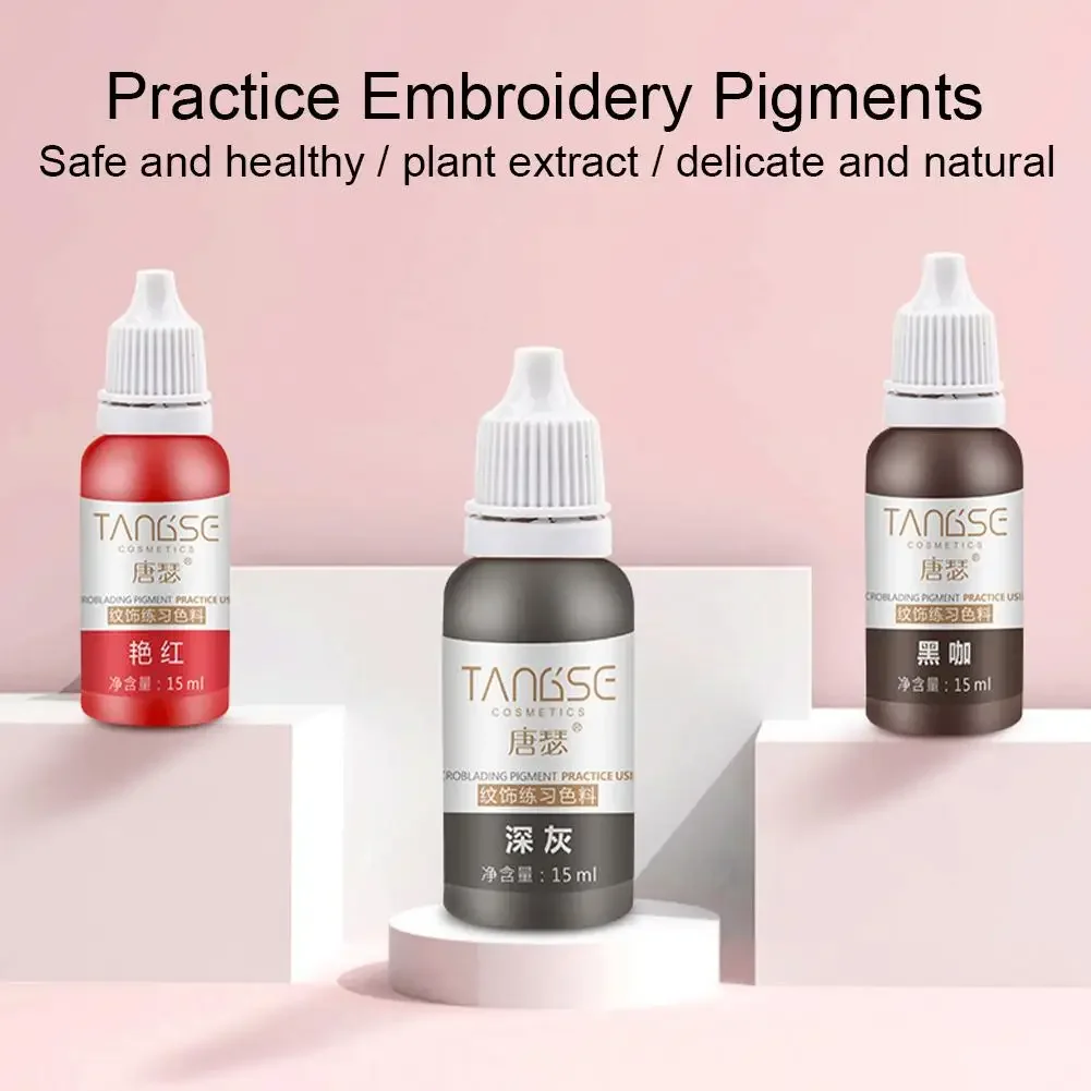 15ml Practice Tattoo Ink Set Permanent Makeup Eyebrow Lips Eye Line Tattoo For Semi Permanent Makeup Eyebrows Lips Tint Consumab
15ml Practice Tattoo Ink Set Permanent Makeup Eyebrow Lips Eye Line Tattoo For Semi Permanent Makeup Eyebrows Lips Tint Consumab