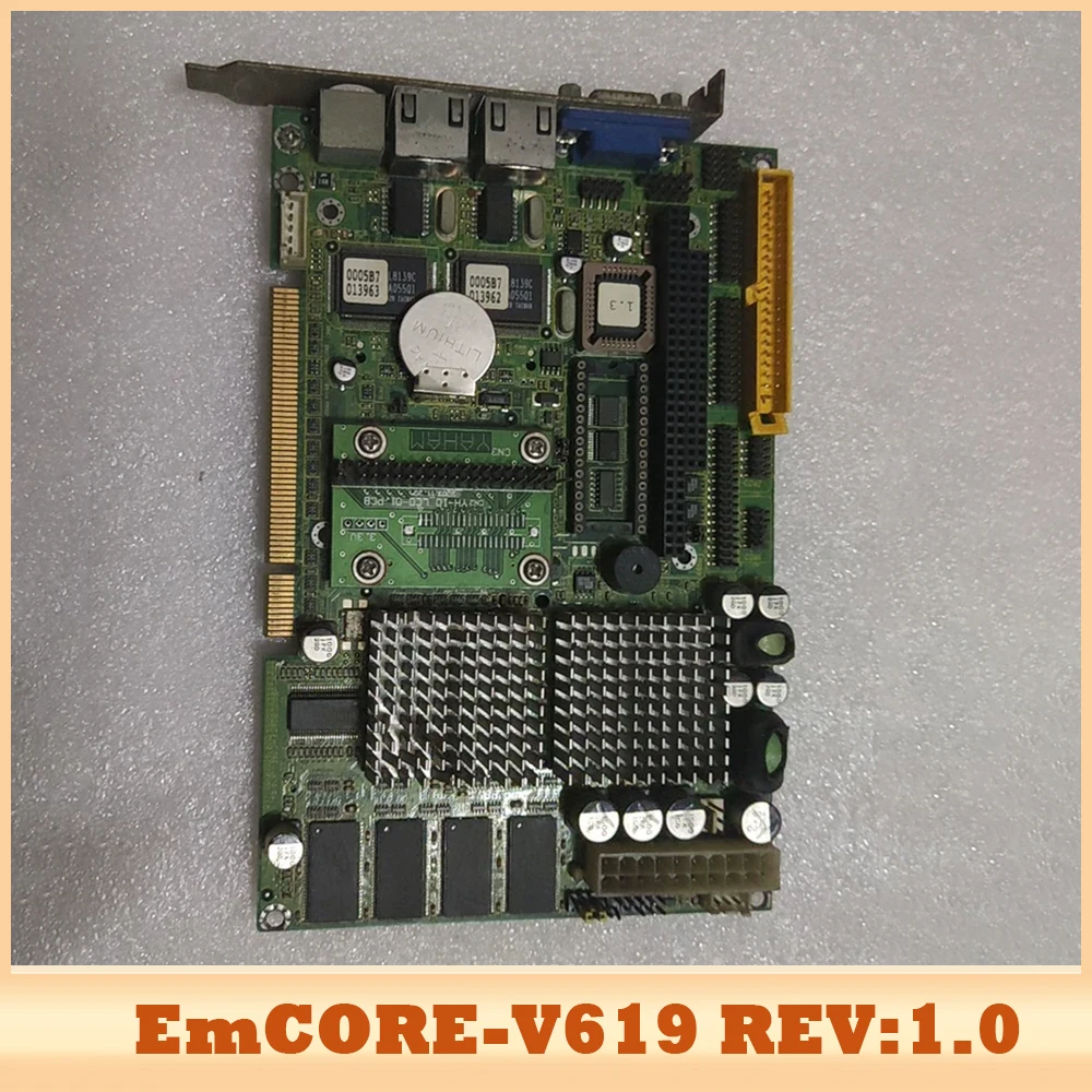 EmCORE-V619 REV: 1,0 Материнская плата промышленного управления с картой половинной длины 1006190008100 
EmCORE-V619 REV: 1,0 Материнская плата промышленного управления с картой половинной длины 1006190008100
