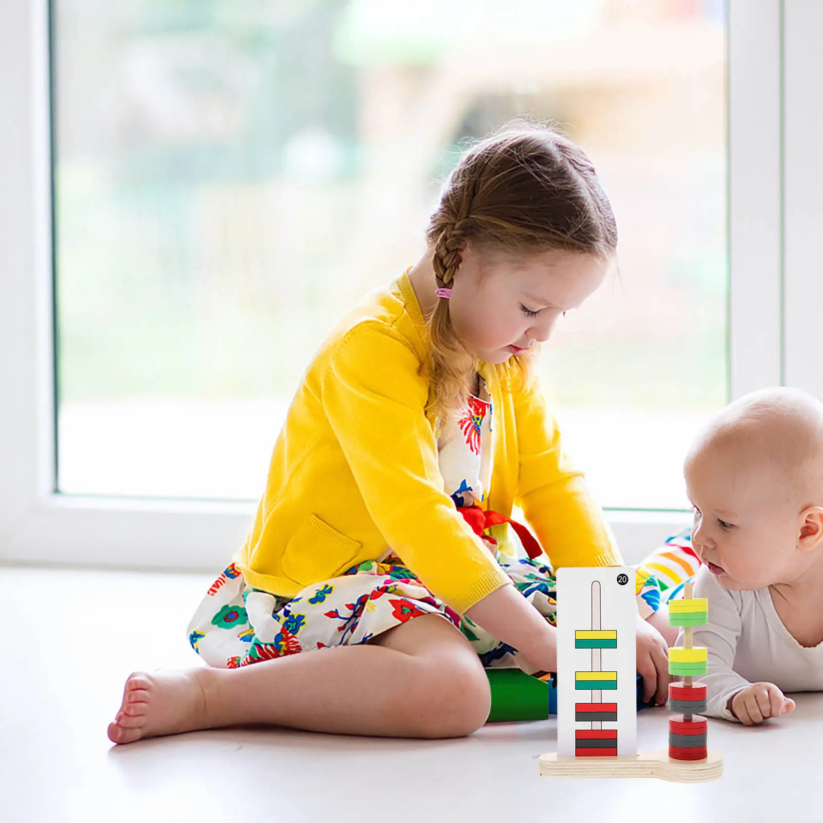 1Set Magnetic Montessori Matching Rings Educational Color for Kids Wooden Matching Activity Learning Set
1Set Magnetic Montessori Matching Rings Educational Color for Kids Wooden Matching Activity Learning Set