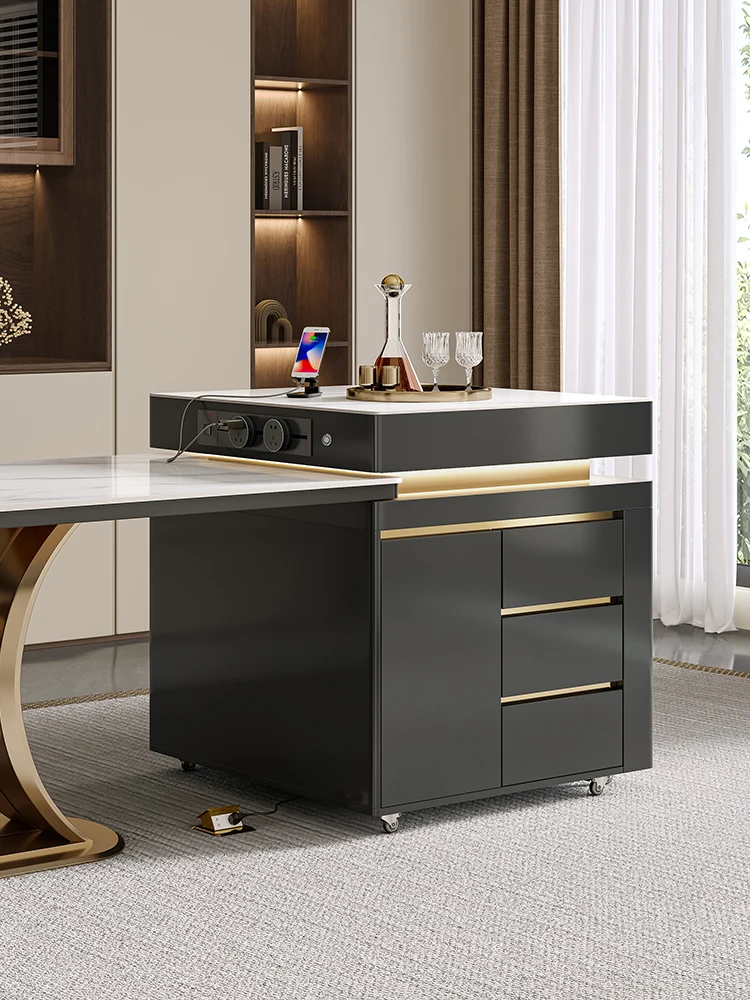 Multifunctional movable rotating restaurant kitchen island table single cabinet bar cabinet
Multifunctional movable rotating restaurant kitchen island table single cabinet bar cabinet