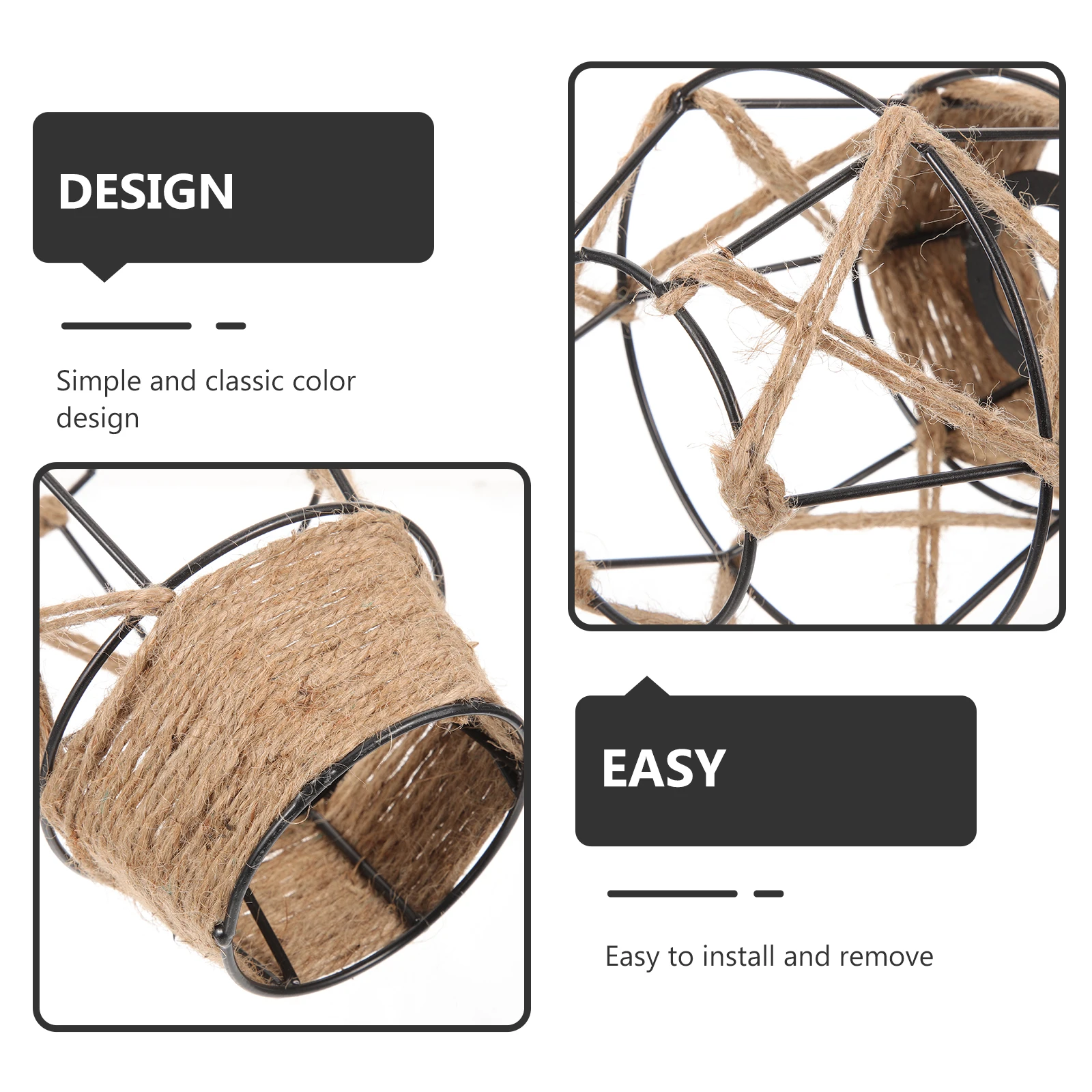 Rustic Woven Pendant Lampshade Chandelier Shade Large Weaving Lamp Cover Decorative Light For Bedroom Hotel Easy Install No
Rustic Woven Pendant Lampshade Chandelier Shade Large Weaving Lamp Cover Decorative Light For Bedroom Hotel Easy Install No