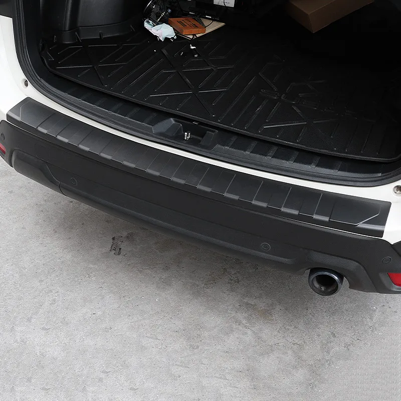For Subaru Forester 2013-2018 2019 -2022 abs Resin Rear Bumper Protector Sill Trunk Rear guard Tread Plate Trim Car styling
For Subaru Forester 2013-2018 2019 -2022 abs Resin Rear Bumper Protector Sill Trunk Rear guard Tread Plate Trim Car styling