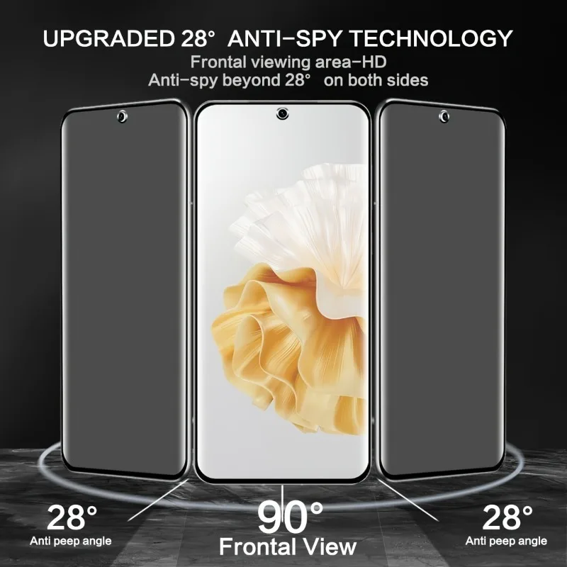 2-Pack Privacy Tempered Glass Screen Protector for HUAWEI Pura Enjoy Mate 80 70 60 X6 X5 series Anti-Spy Resistant 9H Hardness
2-Pack Privacy Tempered Glass Screen Protector for HUAWEI Pura Enjoy Mate 80 70 60 X6 X5 series Anti-Spy Resistant 9H Hardness