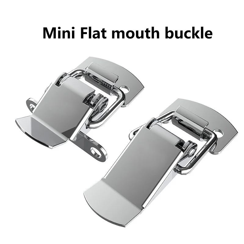 Small buckle stainless steel mini spring buckle duckbill tool wooden box buckle suitcase buckle
Small buckle stainless steel mini spring buckle duckbill tool wooden box buckle suitcase buckle