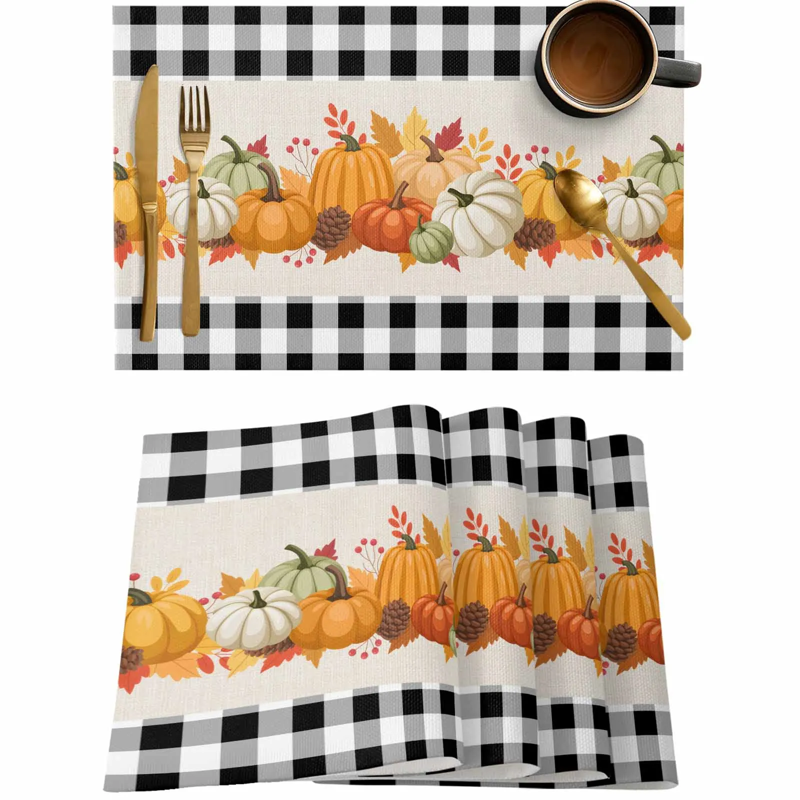 4/6 шт. фермерский дом плед осень тыква подставка для столовых приборов Свадебная вечеринка обеденный декор льняной коврик для стола кухонные аксессуары
4/6 шт. фермерский дом плед осень тыква подставка для столовых приборов Свадебная вечеринка обеденный декор льняной коврик для стола кухонные аксессуары