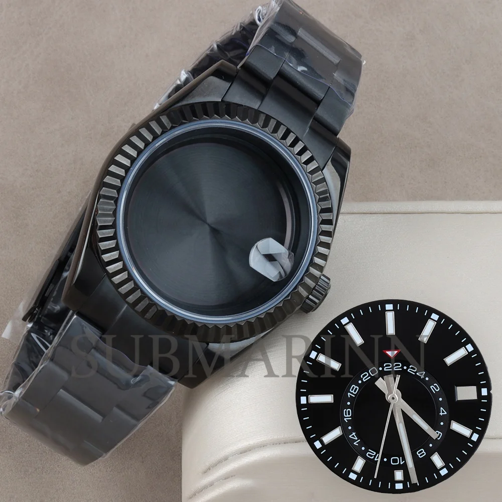 36mm/39mm Watch Case with 28.5MM Luminous Dial Sapphire Glass Waterproof Oyster Bracelet Strap Fit DATEJUST NH35 NH36 Movement
36mm/39mm Watch Case with 28.5MM Luminous Dial Sapphire Glass Waterproof Oyster Bracelet Strap Fit DATEJUST NH35 NH36 Movement