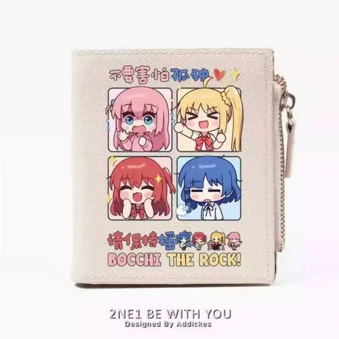 Bocchi The Rock Yamada Ryo Ijichi Nijika Fashion Wallet PU Purse Card Coin Zipper Money Bag Cosplay Gift B1689 Anime
Bocchi The Rock Yamada Ryo Ijichi Nijika Fashion Wallet PU Purse Card Coin Zipper Money Bag Cosplay Gift B1689 Anime
