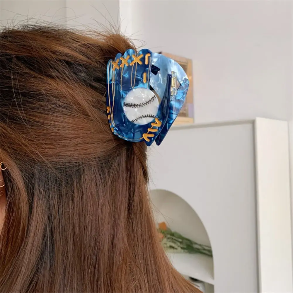 Korean Style Sport Ball Series Hair Claw Baseball Racket Splicing Hair Claw Hairpin Tennis Acetic Acid Shark Clip Girls
Korean Style Sport Ball Series Hair Claw Baseball Racket Splicing Hair Claw Hairpin Tennis Acetic Acid Shark Clip Girls