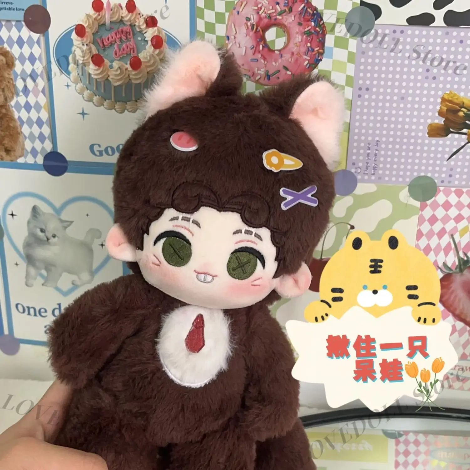 20cm Anime Identity V Lawyer Freddy Riley Cute Monster Cosplay Plush Doll Body Dress Up Clothes Stuffed Figures Birthday Gift
20cm Anime Identity V Lawyer Freddy Riley Cute Monster Cosplay Plush Doll Body Dress Up Clothes Stuffed Figures Birthday Gift