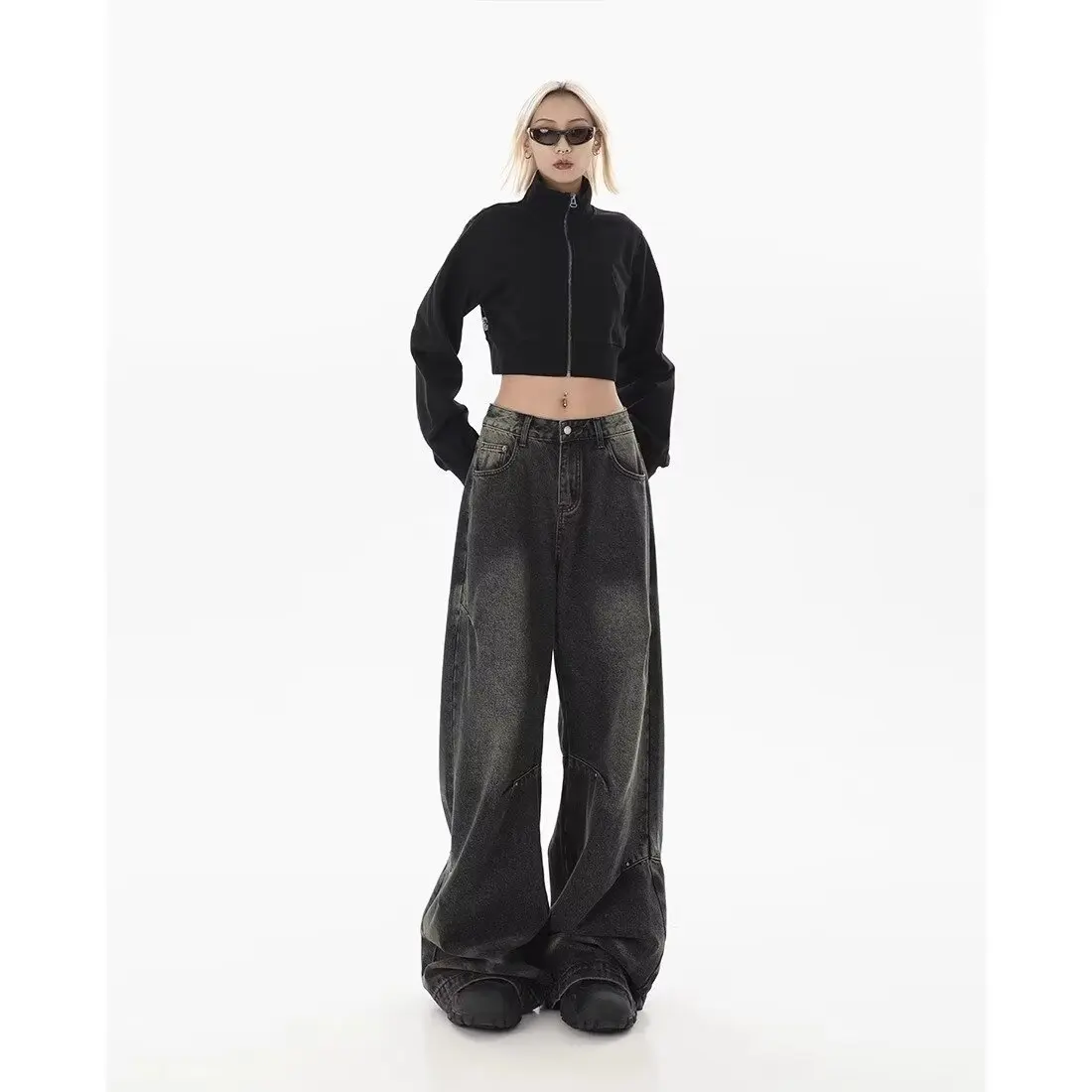 Женские джинсы Y2k, джинсы 2024, новые винтажные свободные прямые брюки, потертые широкие брюки, уличная мода
Женские джинсы Y2k, джинсы 2024, новые винтажные свободные прямые брюки, потертые широкие брюки, уличная мода