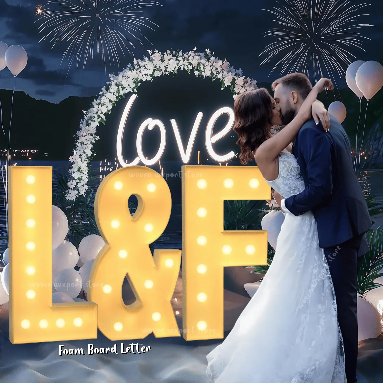 120CM DIY Marquee Letters Marquee Warm Light up Letters Large Mosaic Foam Board Letters XMAS LOVE BABY PROM Party Decor
120CM DIY Marquee Letters Marquee Warm Light up Letters Large Mosaic Foam Board Letters XMAS LOVE BABY PROM Party Decor