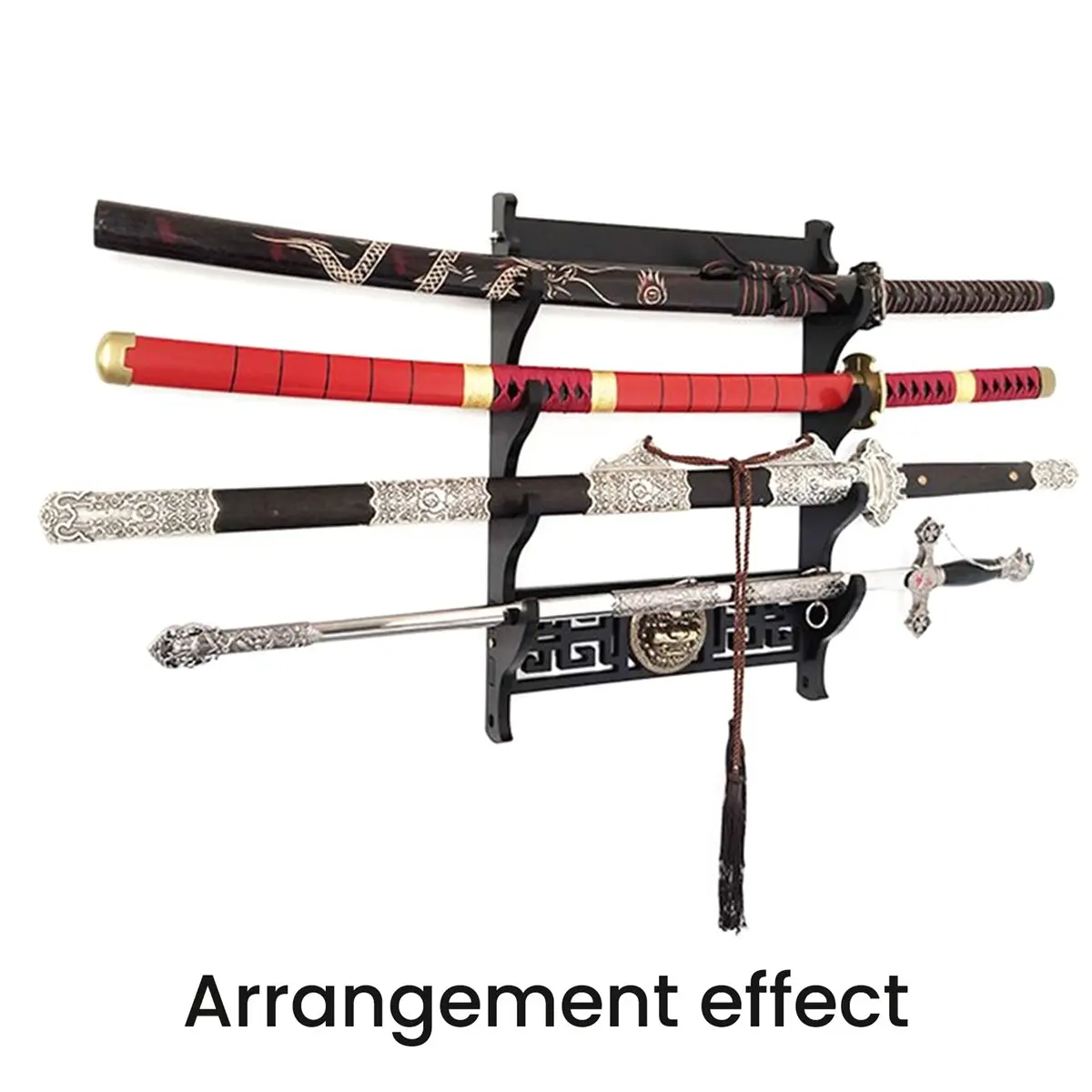 4 Layers Wall Mount Katana Holder Wooden Stand Holder Display Wall Rapier Support Katana Umbrella Shelf Organizer
4 Layers Wall Mount Katana Holder Wooden Stand Holder Display Wall Rapier Support Katana Umbrella Shelf Organizer