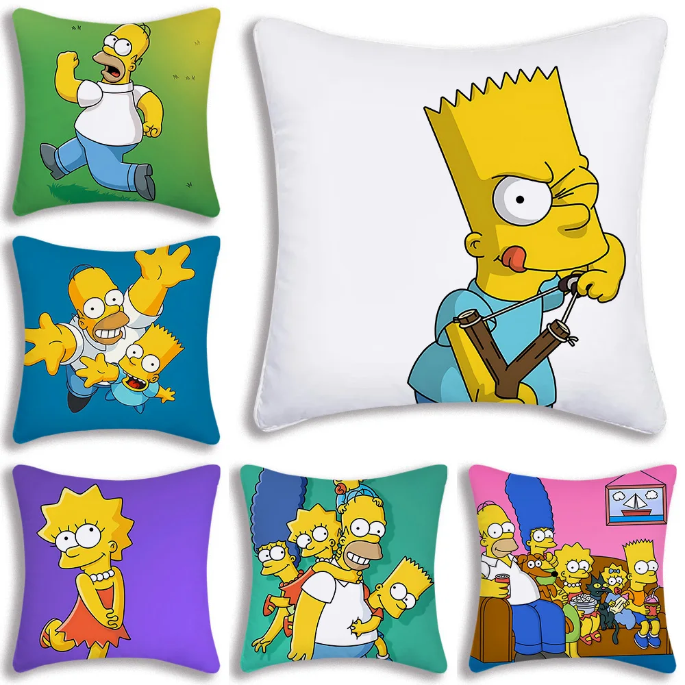 Simpsonss Pillow Covers Cartoon Sofa Decorative Home Double-sided Printing Short Plush Cute Cushion Cover
Simpsonss Pillow Covers Cartoon Sofa Decorative Home Double-sided Printing Short Plush Cute Cushion Cover