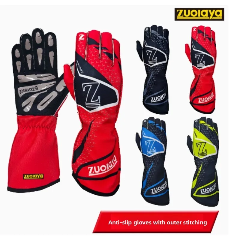 New Auto Car Racing Gloves Breathable Motocross Karting Racing Gloves Silicone Non-slip Men Go Kart Race Gloves CIK FIA Approved
New Auto Car Racing Gloves Breathable Motocross Karting Racing Gloves Silicone Non-slip Men Go Kart Race Gloves CIK FIA Approved