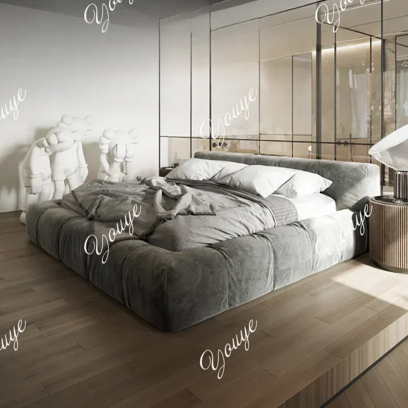 XM Queen Size Headboard Bed Frame Luxury Support Minimalist Aesthetic Bed Frame Hotel Princess Cama Matrimonial Bedroom Furnitur
XM Queen Size Headboard Bed Frame Luxury Support Minimalist Aesthetic Bed Frame Hotel Princess Cama Matrimonial Bedroom Furnitur