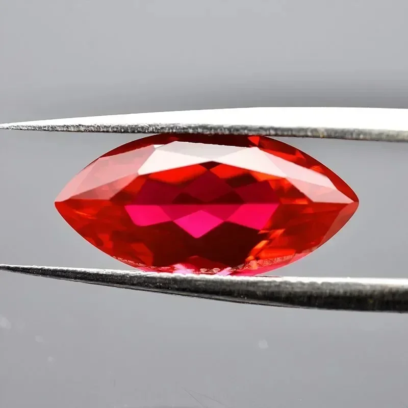 S-Lab Grown Ruby Loose Gemstones Pigeon Blood Red Marquise Cut Charm Beads for DIY Jewelry Selectable AGL CertificateDaily Wear
S-Lab Grown Ruby Loose Gemstones Pigeon Blood Red Marquise Cut Charm Beads for DIY Jewelry Selectable AGL CertificateDaily Wear