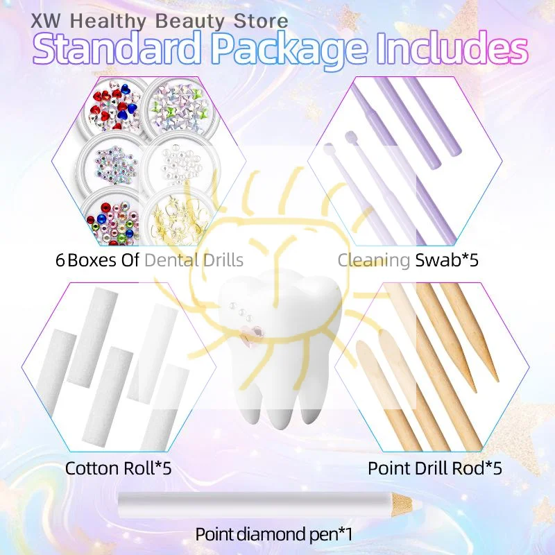 Boxed Tooth Gem Kit Horse Eye Crystals Jewelry Kit Light Luxury Temporary Dental Decoration Teeth Gems Kit For Teeth Jewelry
Boxed Tooth Gem Kit Horse Eye Crystals Jewelry Kit Light Luxury Temporary Dental Decoration Teeth Gems Kit For Teeth Jewelry