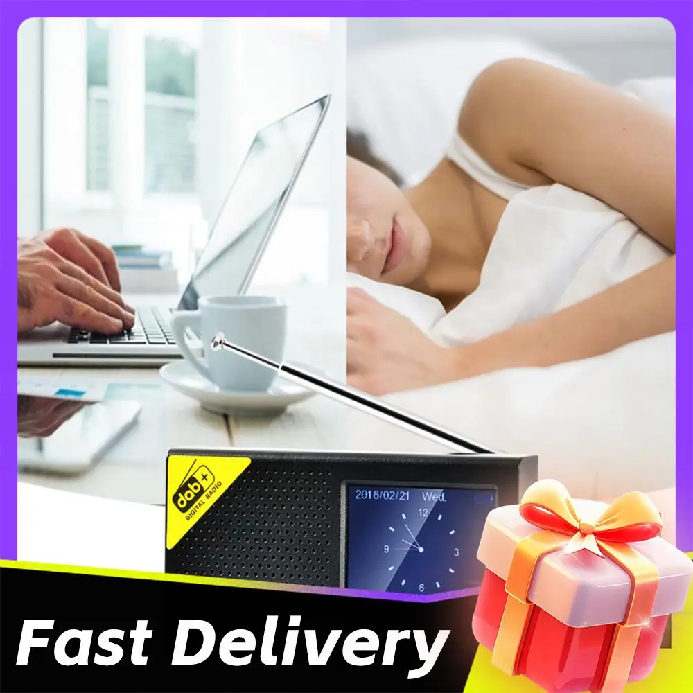 DAB FM цифровое радио ЖК-дисплей Bluetooth 5,0 портативный FM-радиоприемник вещательный плеер беспроводное аудиоустройство для домашнего офиса
DAB FM цифровое радио ЖК-дисплей Bluetooth 5,0 портативный FM-радиоприемник вещательный плеер беспроводное аудиоустройство для домашнего офиса