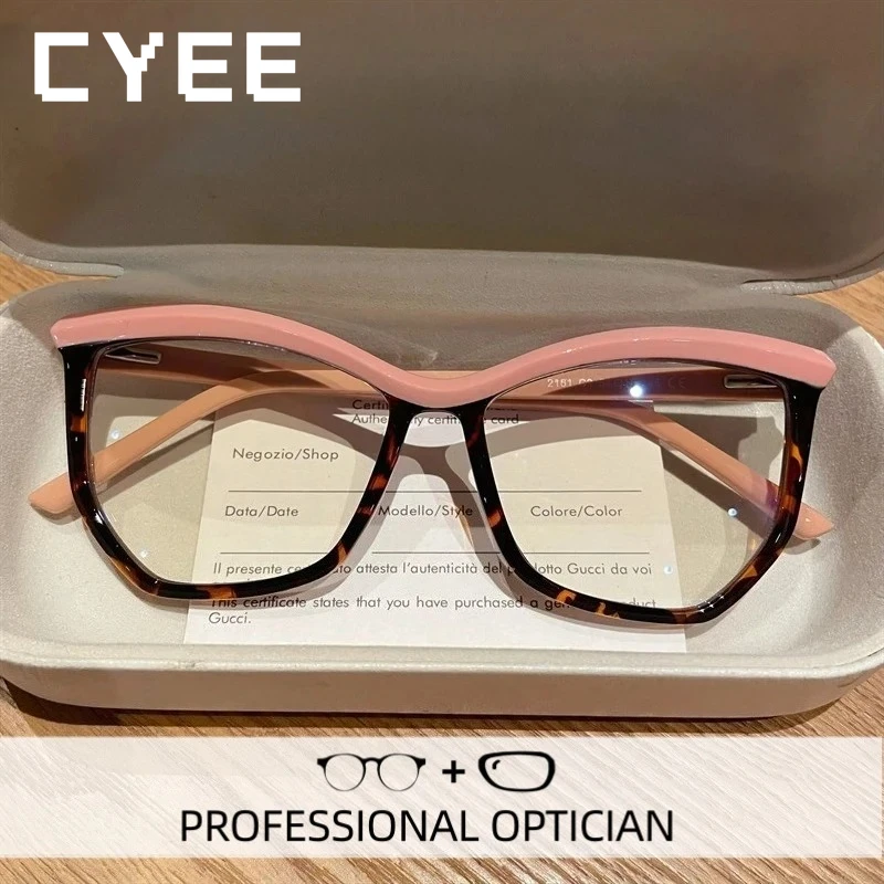 CYEE High Quality Casual Style Reading Glasses Anti Blue Ray Myopia Photochromic Eyeglasses Custom Prescription Optical Eyewear
CYEE High Quality Casual Style Reading Glasses Anti Blue Ray Myopia Photochromic Eyeglasses Custom Prescription Optical Eyewear
