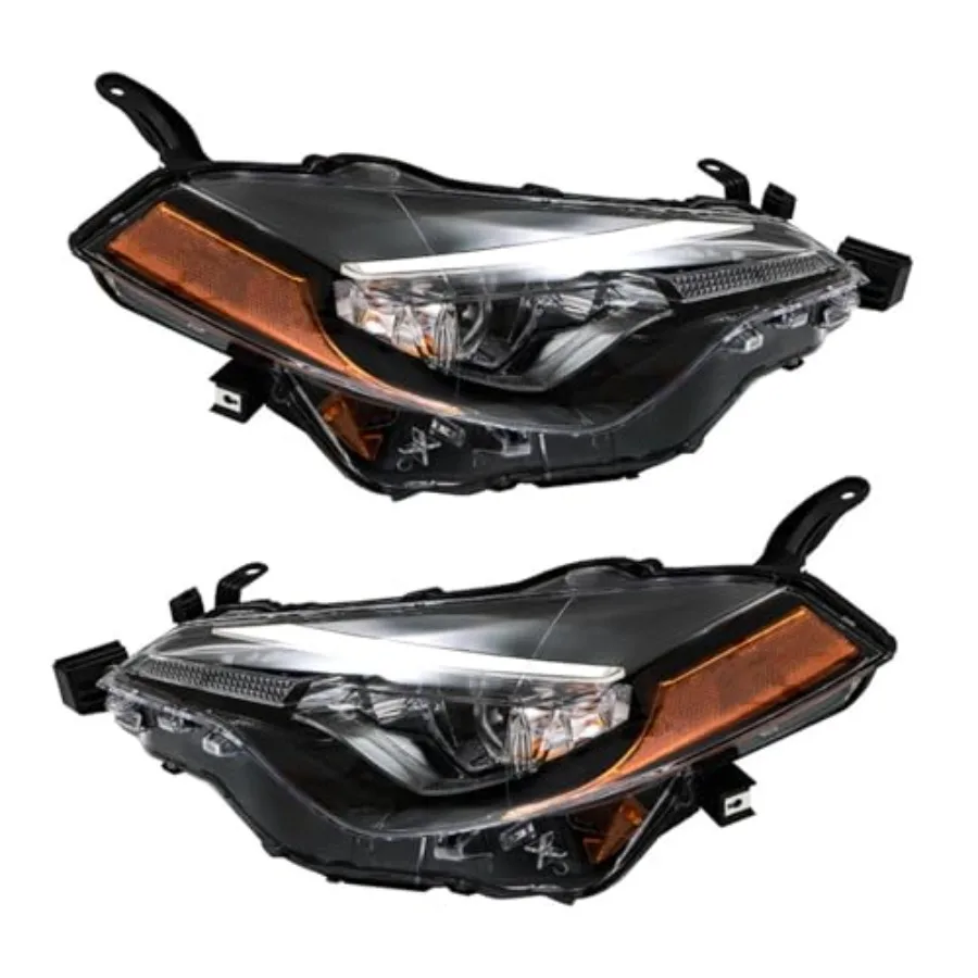 Headlights Replacement for 20172019 Corolla LE Eco L LE Models: Projector Headlights, ABS Plastic, Black, DOT/SAE Certified, Pl
Headlights Replacement for 20172019 Corolla LE Eco L LE Models: Projector Headlights, ABS Plastic, Black, DOT/SAE Certified, Pl