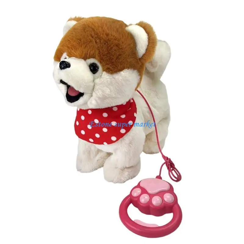 090B Realistic Sound Electric Walking Dog Plush Toy with Singing Barking Movement
090B Realistic Sound Electric Walking Dog Plush Toy with Singing Barking Movement