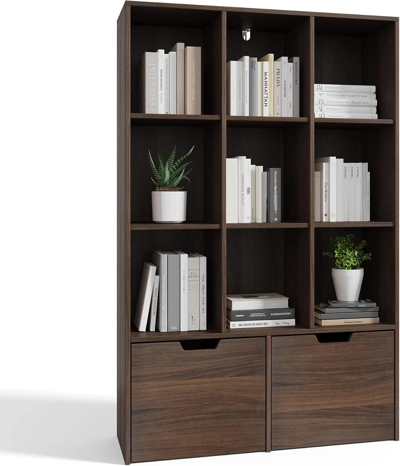 9 Cubes Open Shelf and 2 Drawers, with Waterproof Material for Living Room, Dining Room and Study
9 Cubes Open Shelf and 2 Drawers, with Waterproof Material for Living Room, Dining Room and Study