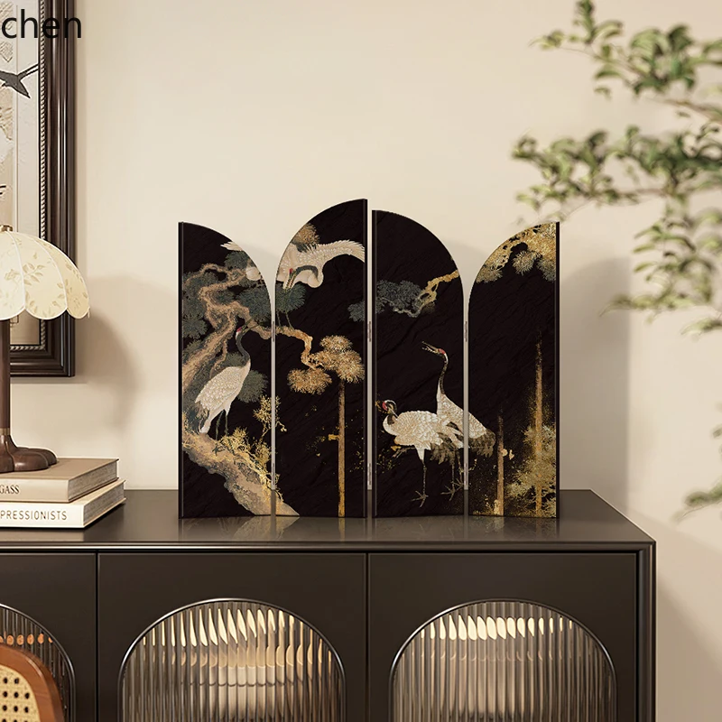 QZT Desktop Screen Decoration Ornament Decorative Painting Side Cabinet Decoration Small Folding Gift
QZT Desktop Screen Decoration Ornament Decorative Painting Side Cabinet Decoration Small Folding Gift