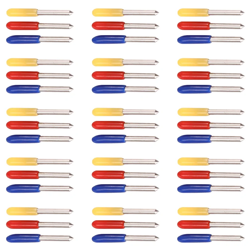 LJL 45Pcs 30 45 60 Degree Roland Cutting Plotter Cutter Knife Blades Offset Refine Redsail Cutter Plotter Cutting Blades
LJL 45Pcs 30 45 60 Degree Roland Cutting Plotter Cutter Knife Blades Offset Refine Redsail Cutter Plotter Cutting Blades