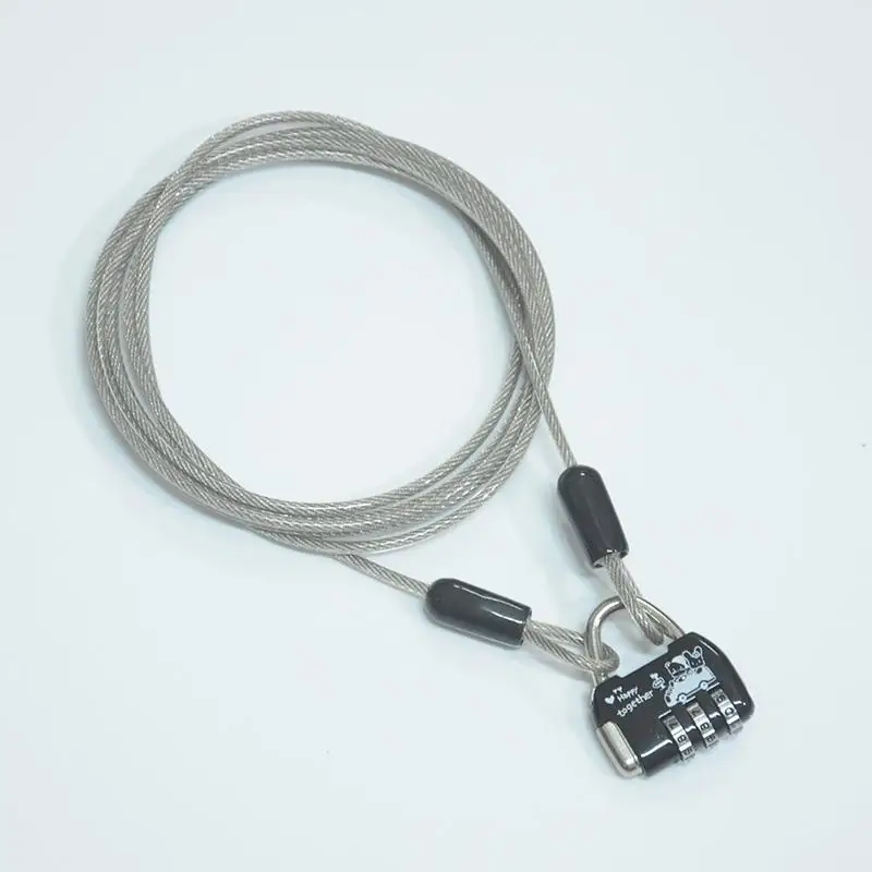 Fine Chain Lock Bicycle Password Lock Wrapped Steel Wire Rope Lock Bag Lock for Bicycles Clothing Baby Stroller Travel Gear
Fine Chain Lock Bicycle Password Lock Wrapped Steel Wire Rope Lock Bag Lock for Bicycles Clothing Baby Stroller Travel Gear
