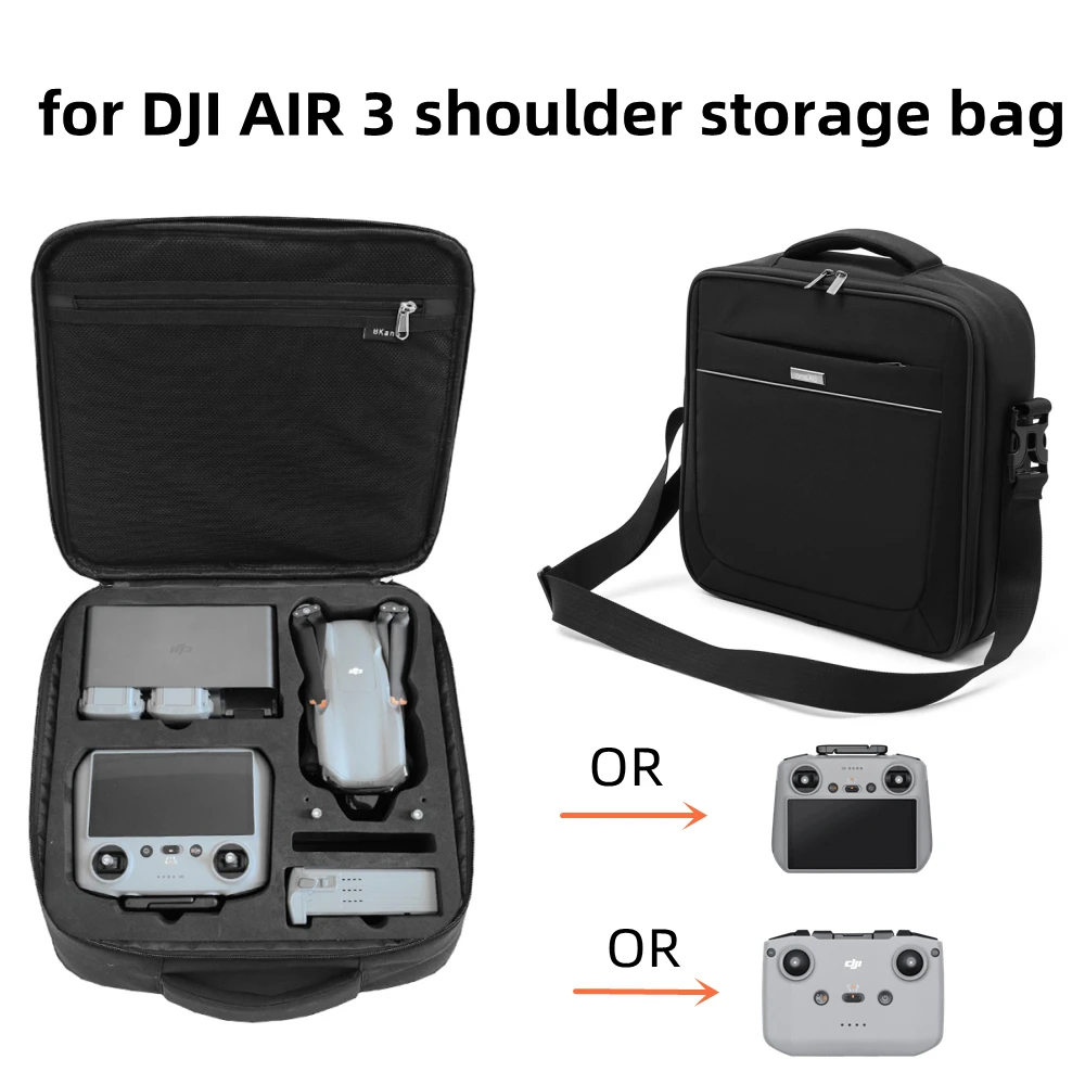 For DJI AIR 3 Storage Bag EVA Cross-body Backpack For DJI AIR 3 Case Portable Shoulder Bag
For DJI AIR 3 Storage Bag EVA Cross-body Backpack For DJI AIR 3 Case Portable Shoulder Bag