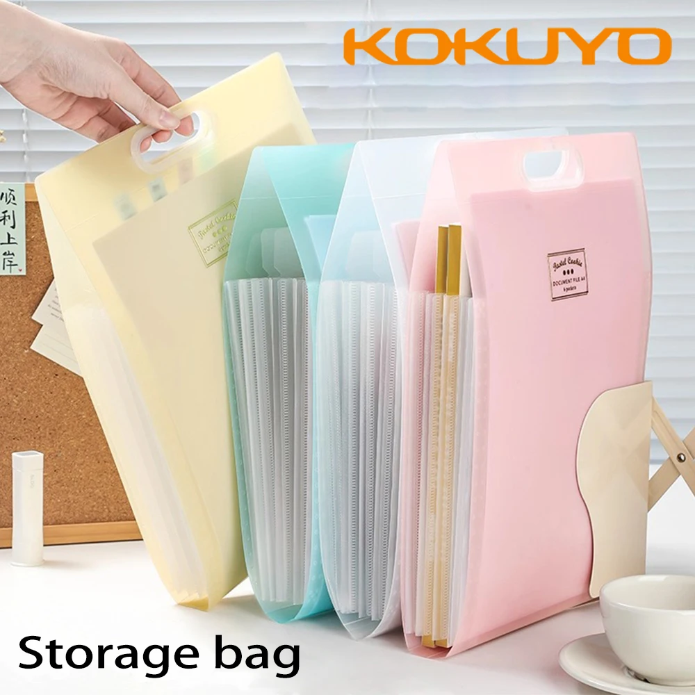 1PC New Japan KOKUYO Expanding Folders A4 Folder Paper Clip Multi-layer Portable Storage Bag School Supplies Kawaii Stationery
1PC New Japan KOKUYO Expanding Folders A4 Folder Paper Clip Multi-layer Portable Storage Bag School Supplies Kawaii Stationery