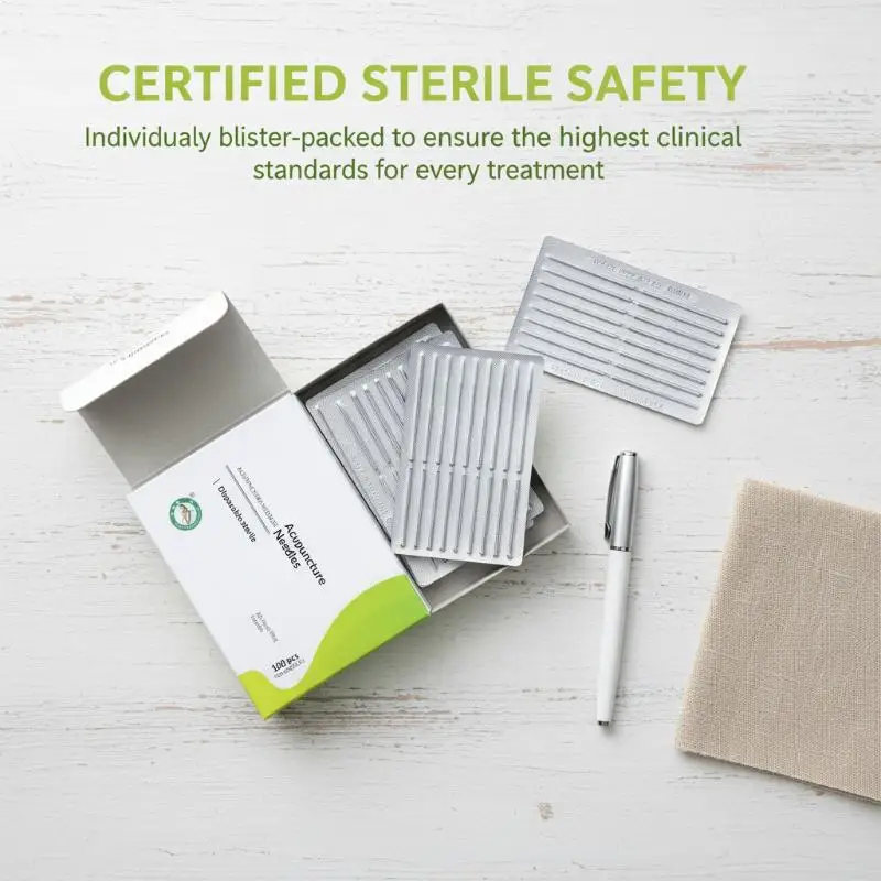 Disposable Sterile Needles 100pcs for Chinese Massager Safe for Home Wellness and Physiotherapy Use
Disposable Sterile Needles 100pcs for Chinese Massager Safe for Home Wellness and Physiotherapy Use