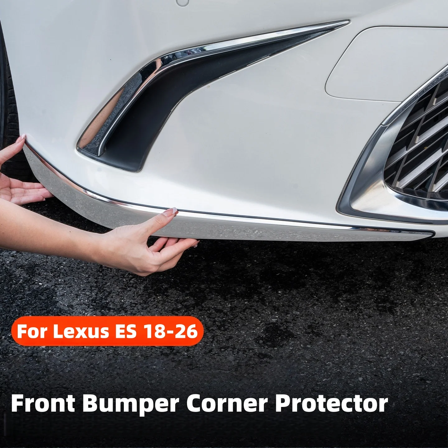 For Lexus ES200/ES260/ES300h XZ10 18-25 Front Bar Bright Strip Wrapping Angle Modified Anti-collision Anti-rubbing Trim Tools
For Lexus ES200/ES260/ES300h XZ10 18-25 Front Bar Bright Strip Wrapping Angle Modified Anti-collision Anti-rubbing Trim Tools