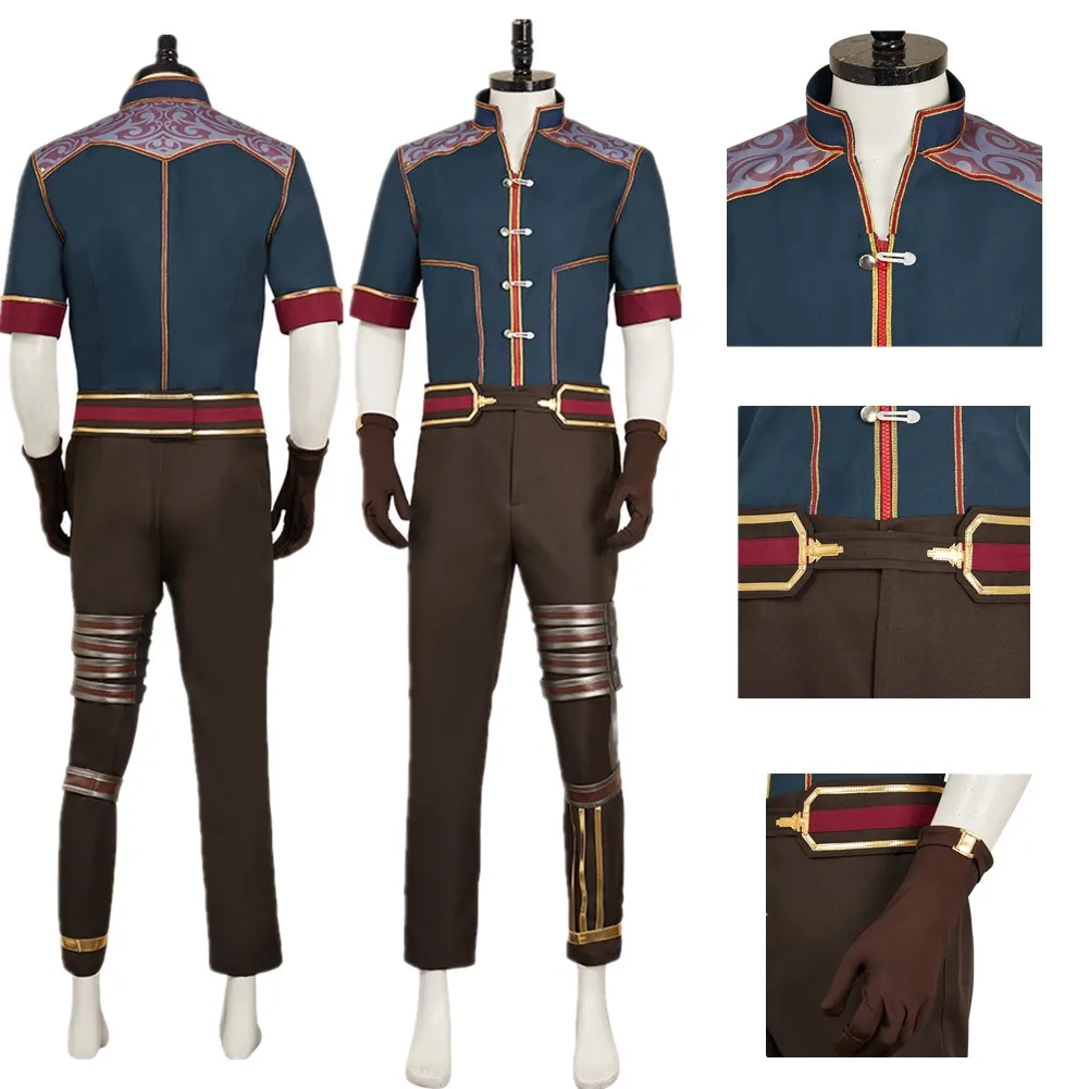 Adult Men Arcane Jayce Cosplay Costume LoL Disguise Fantasia Coat Pants Gloves Belt Outfits Halloween Carnival Party Suit
Adult Men Arcane Jayce Cosplay Costume LoL Disguise Fantasia Coat Pants Gloves Belt Outfits Halloween Carnival Party Suit