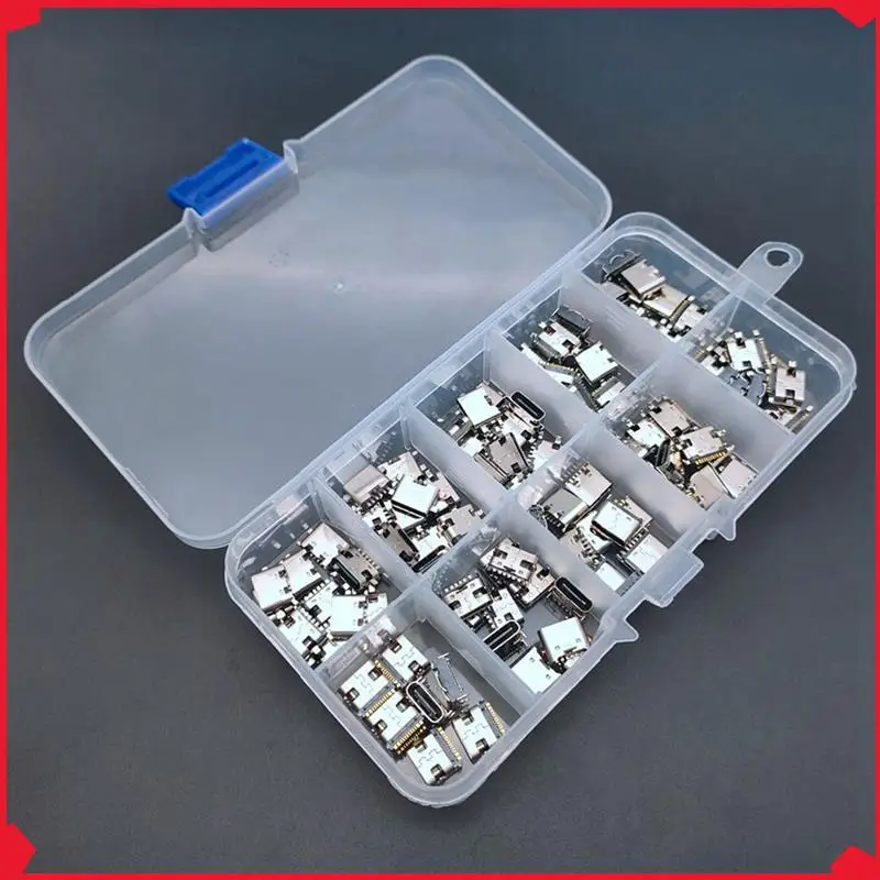 B17B 500Pcs/Lot 10Models Type-C USB Charging Dock Connectors Mix 6Pin And 16Pin Use For Phone And Digital Product Repair Kits
B17B 500Pcs/Lot 10Models Type-C USB Charging Dock Connectors Mix 6Pin And 16Pin Use For Phone And Digital Product Repair Kits